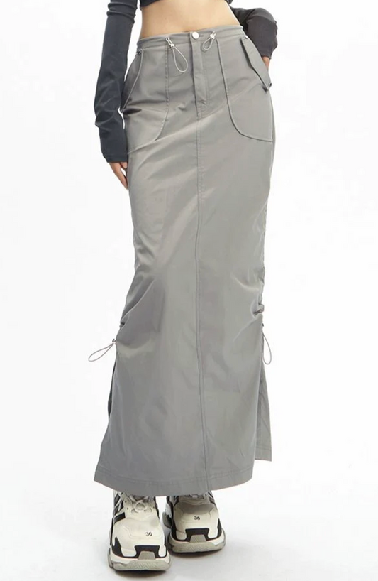 Mariah Long Retro Skirt